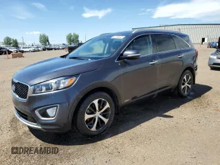 2016 Kia Sorento EX with VIN 5XYPHDA58GG163279, listed as a Copart auction lot 63788945 with 220,502 mi miles and Salvage title. Bid and sale history available at DreamBid. Image 1.