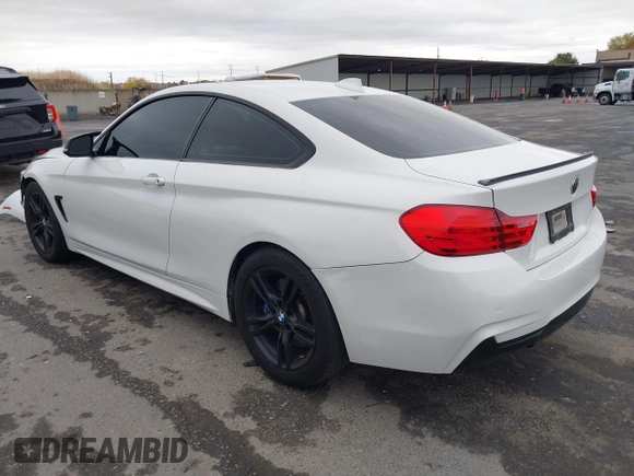 2014 BMW 4 Series 428i xDrive with VIN WBA3N5C56EK196702, listed as a IAAI auction lot 40934482 with 120,292 mi miles. Bid and sale history available at carsss.com. Image 15.
