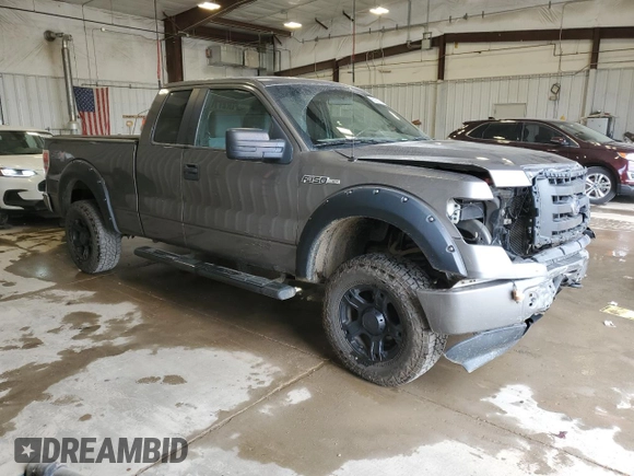 2014 Ford F-150 XL with VIN 1FTFX1EF8EFD05579, listed as a Copart auction lot 60051735 with 175,914 mi miles and Clean title. Bid and sale history available at DreamBid. Image 4.