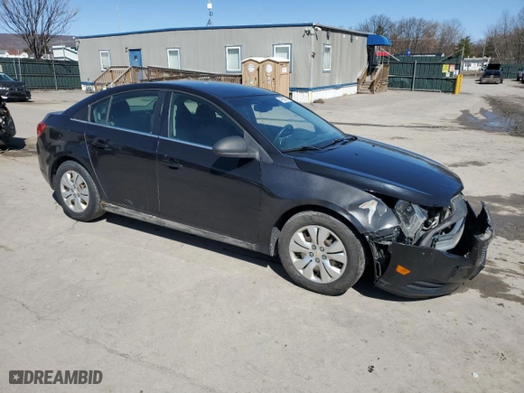 2012 Chevrolet Cruze LS with VIN 1G1PC5SHXC7242787, listed as a Copart auction lot 49958535 with 177,158 mi miles and Salvage Title. Bid and sale history available at carsss.com. Image 4.