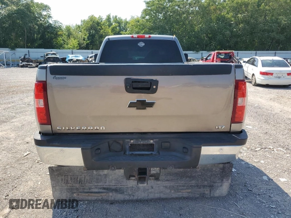 2013 Chevrolet Silverado 3500HD LTZ with VIN 1GC4K1C8XDF158156, listed as a Copart auction lot 66714274 with 297,342 mi miles and Salvage Title. Bid and sale history available at carsss.com. Image 6.
