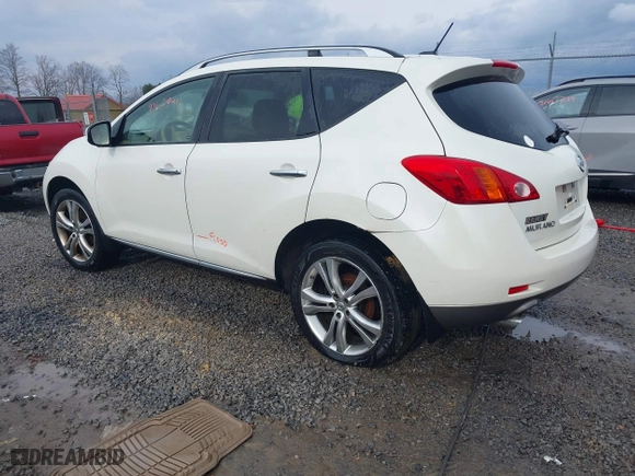 2010 Nissan Murano LE with VIN JN8AZ1MW0AW138946, listed as a IAAI auction lot 41629911 with 193,769 mi miles. Bid and sale history available at carsss.com. Image 3.