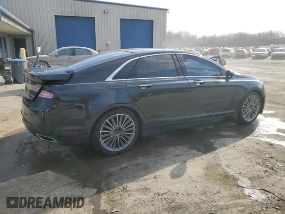 2014 Lincoln MKZ z VIN 3LN6L2JK1ER801584, wystawiony jako Copart lot #49283495 z przebiegiem 93 161 mil mil oraz Szkoda całkowita • Salvage title. Historia ofert i sprzedaży dostępna na DreamBid. Obrazek 3.