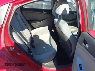 2015 Hyundai Accent GLS with VIN KMHCT4AE7FU825438, listed as a IAAI auction lot 41392005 with 111,913 mi miles and . Bid and sale history available at carsss.com. Image 8.