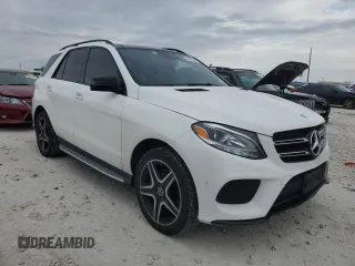 2017 Mercedes-Benz GLE 350 with VIN 4JGDA5JB2HA923657, listed as a Copart auction lot 46997685 with 121,202 mi miles and Salvage title. Bid and sale history available at DreamBid. Image 4.