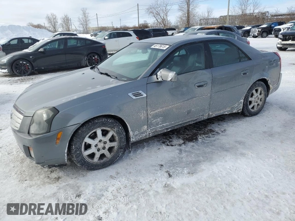 2006 Cadillac CTS with VIN 1G6DM57T760205197, listed as a Copart auction lot 46179615 with 207,836 mi miles and Salvage Title. Bid and sale history available at carsss.com. Image 1.