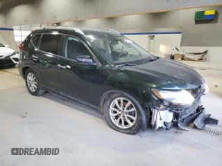 2019 Nissan Rogue SV with VIN 5N1AT2MV8KC756654, listed as a Copart auction lot 85991894 with 86,947 mi miles and Salvage Title. Bid and sale history available at DreamBid. Image 4.