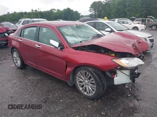 2013 Chrysler 200 Limited with VIN 1C3CCBCG1DN506605, listed as a IAAI auction lot 42230014 with Not Provided miles and . Bid and sale history available at DreamBid. Image 1.