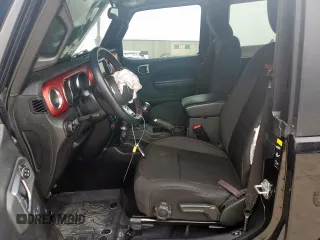 2020 Jeep Wrangler Rubicon with VIN 1C4HJXCG3LW212460, listed as a Copart auction lot 57546715 with 33,085 mi miles and Salvage title. Bid and sale history available at DreamBid. Image 7.