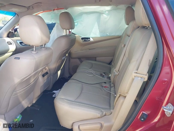 2016 Nissan Pathfinder S with VIN 5N1AR2MN7GC600949, listed as a IAAI auction lot 41261906 with 173,787 mi miles. Bid and sale history available at carsss.com. Image 8.