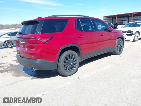 2023 Chevrolet Traverse RS with VIN 1GNEVJKW8PJ234669, listed as a IAAI auction lot 41868166 with 93,737 mi miles and . Bid and sale history available at DreamBid. Image 4.