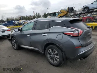 2015 Nissan Murano SL with VIN 5N1AZ2MH9FN207953, listed as a Copart auction lot 47143625 with 133,399 mi miles and Salvage Title. Bid and sale history available at carsss.com. Image 2.