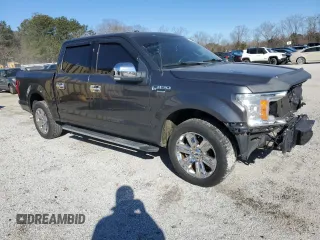 2018 Ford F-150 XL with VIN 1FTEW1CG8JFC09441, listed as a Copart auction lot 45755915 with 129,592 mi miles and Clean title. Bid and sale history available at DreamBid. Image 4.