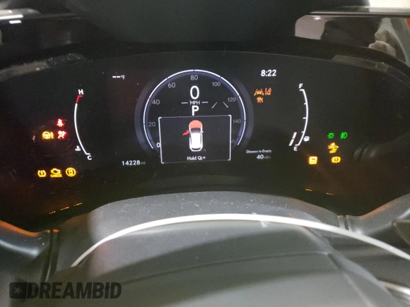 2024 Lexus NX 350 Luxury with VIN 2T2HGCEZ8RC042924, listed as a Copart auction lot 46377495 with 14,228 mi miles and Salvage title. Bid and sale history available at DreamBid. Image 9.