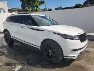 2024 Land Rover Range Rover Velar S with VIN SALYJ2EX7RA385641, listed as a Copart auction lot 46989685 with 23,076 mi miles and Non Repairable. Bid and sale history available at DreamBid. Image 4.