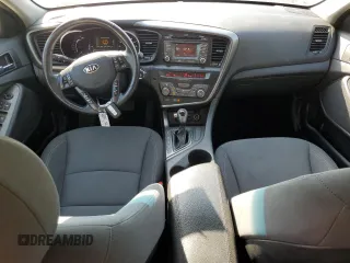 2013 Kia Optima Hybrid LX with VIN KNAGM4AD4D5055441, listed as a Copart auction lot 75596124 with 129,091 mi miles and Salvage Title. Bid and sale history available at carsss.com. Image 8.