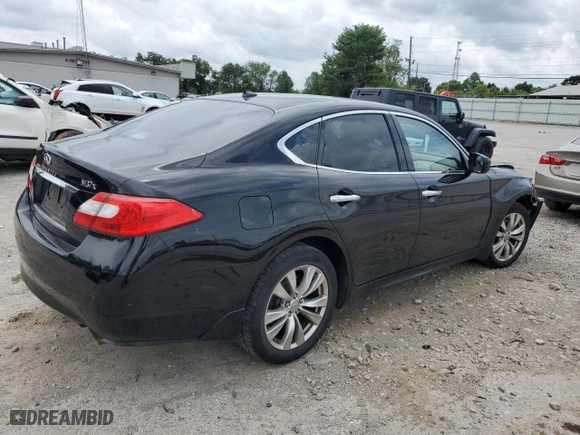 2013 Infiniti M37 with VIN JN1BY1AR8DM603123, listed as a Copart auction lot 64173564 with 195,559 mi miles and Non Repairable. Bid and sale history available at carsss.com. Image 3.