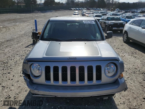2017 Jeep Patriot Sport SE with VIN 1C4NJPBA5HD189461, listed as a Copart auction lot 45427605 with 24,644 mi miles and Salvage Title. Bid and sale history available at carsss.com. Image 5.