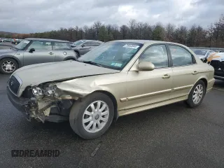 2003 Hyundai Sonata GLS with VIN KMHWF35H23A803752, listed as a Copart auction lot 79953044 with 105,538 mi miles and Salvage Title. Bid and sale history available at carsss.com. Image 1.