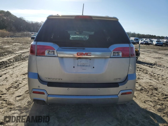 2015 GMC Terrain Denali with VIN 2GKALUEK4F6350832, listed as a Copart auction lot 49548295 with 90,771 mi miles and Salvage Title. Bid and sale history available at carsss.com. Image 6.
