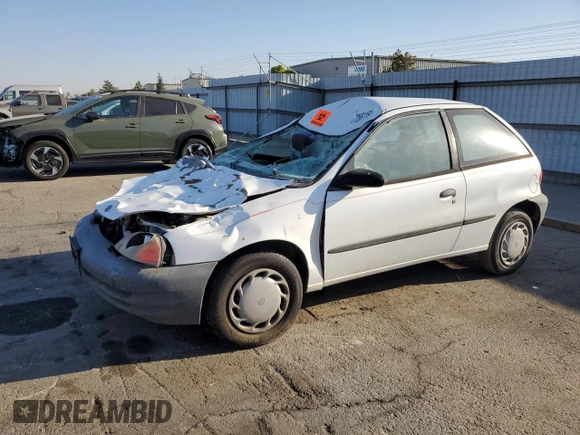 1999 Suzuki Swift z VIN 2S2AB21H7X6601864, wystawiony jako Copart lot #72661164 z przebiegiem 261 948 mil mil oraz Szkoda całkowita • Salvage title. Historia ofert i sprzedaży dostępna na DreamBid. Obrazek 1.