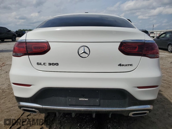 2021 Mercedes-Benz GLC with VIN W1N0J8EB2MF913568, listed as a Copart auction lot 50584885 with 101,793 mi miles and Salvage Title. Bid and sale history available at carsss.com. Image 6.