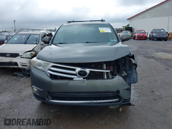 2012 Toyota Highlander Limited with VIN 5TDDK3EHXCS162909, listed as a IAAI auction lot 42372260 with 336,897 mi miles and . Bid and sale history available at DreamBid. Image 12.