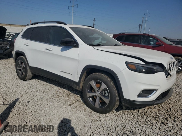 2022 Jeep Cherokee Limited with VIN 1C4PJMDX4ND525024, listed as a Copart auction lot 45852785 with 40,932 mi miles and Salvage Title. Bid and sale history available at DreamBid. Image 4.