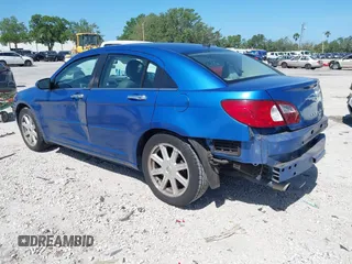 2007 Chrysler Sebring Limited with VIN 1C3LC66M07N550480, listed as a IAAI auction lot 41964858 with 105,316 mi miles and . Bid and sale history available at DreamBid. Image 3.