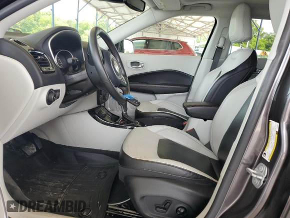 2018 Jeep Compass Limited with VIN 3C4NJDCB0JT399987, listed as a Copart auction lot 59104685 with 71,673 mi miles and Salvage title. Bid and sale history available at DreamBid. Image 7.