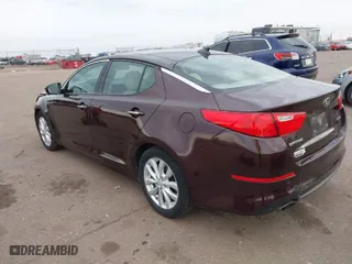 2015 Kia Optima EX with VIN 5XXGN4A72FG462764, listed as a IAAI auction lot 40728305 with 97,127 mi miles. Bid and sale history available at carsss.com. Image 3.