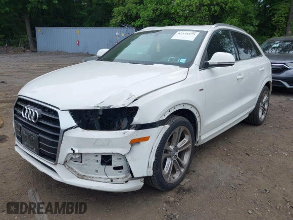 2016 Audi Q3 Prestige with VIN WA1GFCFS8GR009259, listed as a IAAI auction lot 42321175 with 34,053 mi miles and . Bid and sale history available at DreamBid. Image 6.