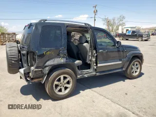 2006 Jeep Liberty Limited with VIN 1J4GL58K36W122621, listed as a Copart auction lot 60894695 with 87,384 mi miles and Salvage title. Bid and sale history available at DreamBid. Image 3.