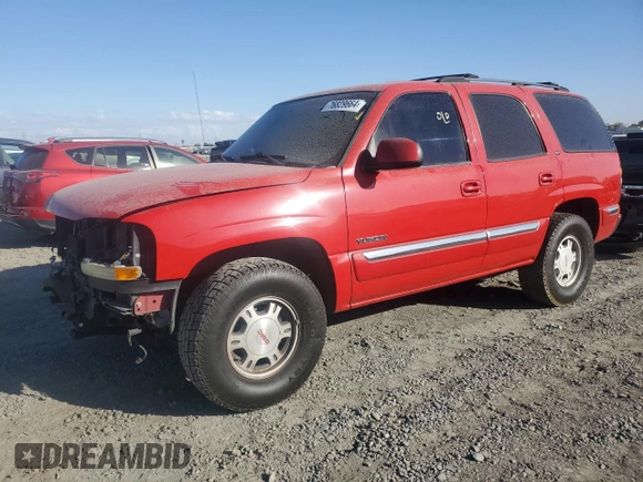 2002 GMC Yukon SLE with VIN 1GKEK13V82R169506, listed as a Copart auction lot 76829664 with 229,114 mi miles and Salvage Title. Bid and sale history available at carsss.com. Image 1.