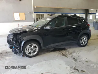 2023 Hyundai Kona SEL with VIN KM8K62AB0PU043982, listed as a Copart auction lot 50072045 with 25,993 mi miles and Salvage Title. Bid and sale history available at DreamBid. Image 1.
