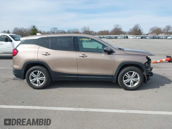 2018 GMC Terrain SLE with VIN 3GKALMEV2JL260190, listed as a IAAI auction lot 41858619 with 92,527 mi miles and . Bid and sale history available at carsss.com. Image 14.