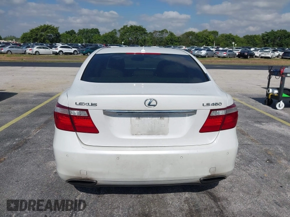2008 Lexus LS 460 with VIN JTHBL46F485057947, listed as a IAAI auction lot 42087768 with 344,631 mi miles. Bid and sale history available at carsss.com. Image 16.