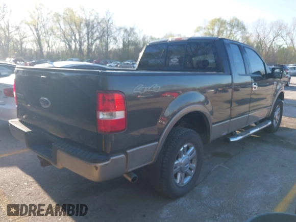 2005 Ford F-150 XLT with VIN 1FTPX14555NB72850, listed as a IAAI auction lot 41983657 with 229,268 mi miles. Bid and sale history available at carsss.com. Image 4.