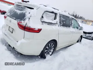 2018 Toyota Sienna XLE with VIN 5TDDZ3DC7JS204662, listed as a Copart auction lot 86500714 with 207,556 mi miles and Salvage Title. Bid and sale history available at carsss.com. Image 3.