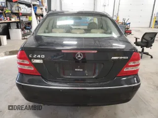 2002 Mercedes-Benz C 230/260/280/320 with VIN WDBRF61J42F268306, listed as a Copart auction lot 87206814 with 176,181 mi miles and Clean Title. Bid and sale history available at DreamBid. Image 6.