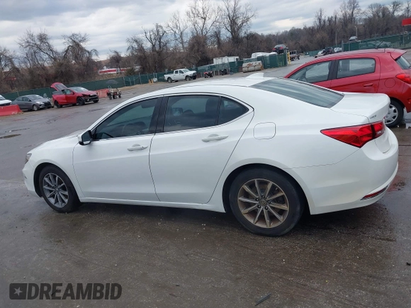2018 Acura TLX Technology with VIN 19UUB1F57JA002314, listed as a IAAI auction lot 41641179 with 125,418 mi miles and . Bid and sale history available at carsss.com. Image 14.