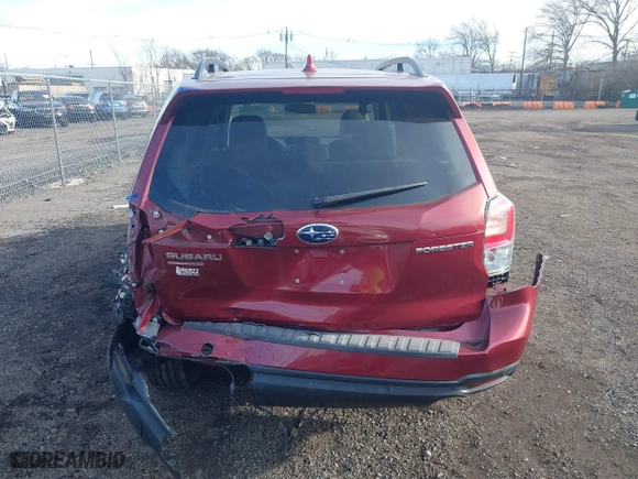 2018 Subaru Forester Limited with VIN JF2SJARC3JH485540, listed as a IAAI auction lot 41304335 with 40,496 mi miles. Bid and sale history available at carsss.com. Image 16.