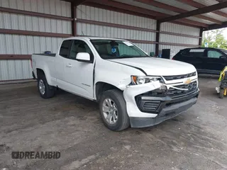 2021 Chevrolet Colorado 2WD LT z VIN 1GCHSCEA5M1285813, wystawiony jako IAAI lot #42294946 z przebiegiem 72 255 mil mil oraz . Historia ofert i sprzedaży dostępna na DreamBid. Obrazek 1.