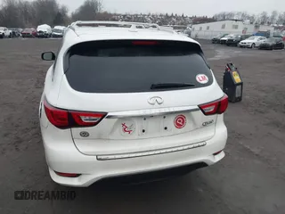 2018 Infiniti QX60 with VIN 5N1DL0MM8JC504233, listed as a IAAI auction lot 41474743 with 111,555 mi miles. Bid and sale history available at carsss.com. Image 16.
