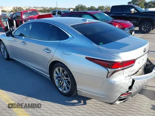 2018 Lexus LS with VIN JTHB51FFXJ5001297, listed as a IAAI auction lot 41352954 with 57,431 mi miles. Bid and sale history available at carsss.com. Image 3.
