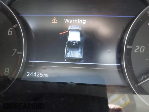 2024 Nissan Frontier S with VIN 1N6ED1CL0RN623511, listed as a IAAI auction lot 42276972 with 24,425 mi miles and . Bid and sale history available at DreamBid. Image 14.