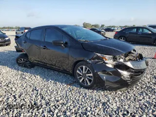 2023 Nissan Versa SV with VIN 3N1CN8EVXPL859338, listed as a Copart auction lot 57597045 with 35,839 mi miles and Non repairable. Bid and sale history available at DreamBid. Image 4.