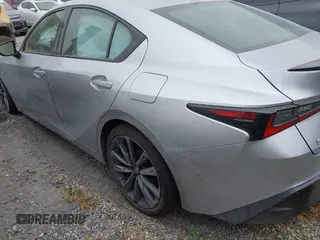 2021 Lexus IS 350 F Sport with VIN JTHGZ1B25M5045922, listed as a IAAI auction lot 42171239 with 43,539 mi miles and . Bid and sale history available at DreamBid. Image 3.