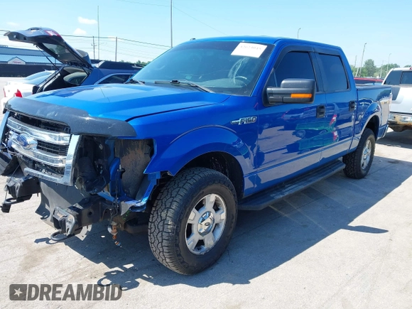 2013 Ford F-150 XL with VIN 1FTFW1EF3DFE08376, listed as a IAAI auction lot 42624045 with 189,635 mi miles and . Bid and sale history available at DreamBid. Image 2.