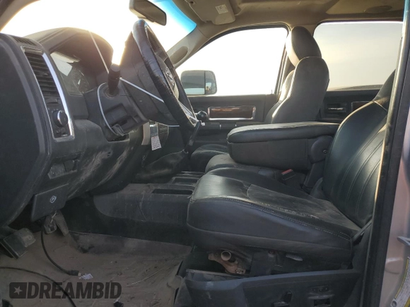 2010 Dodge Ram 3500 SLT with VIN 3D73Y3CLXAG133848, listed as a Copart auction lot 76120324 with 0 mi miles and Salvage Title. Bid and sale history available at carsss.com. Image 7.
